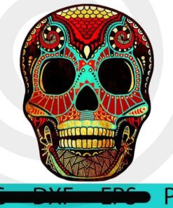 Grunge Skull No.2, Halloween 2021, 2021 Halloween, Halloween, Halloween Theme, Halloween Art, Halloween Gift For Man woman, Customizable PNG