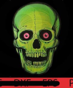 Halloween Skull green, scary, Halloween 2021, Halloween, Halloween Theme, Halloween Gift, 2021 Halloween, Halloween Art Gift, Man gift, woman gift, Customizable PNG