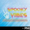 Halloween Sublimations, Designs Downloads, Rock, Png, Clipart, T shirt design, Sublimation Downloads, halloween, skeleton, Spooky Vibes Customizable PNG