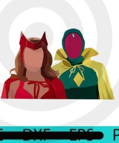 halloween wanda and vision, Halloween, Halloween Theme, Halloween Art, Halloween 2021, 2021 Halloween, Halloween Gift, Scary Art, Cute Awesome Art, Funny Gift, Customizable PNG