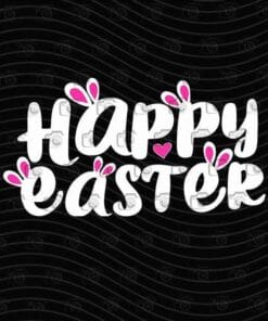 Happy Easter Bunny, Lovely Bunny, Lovely Rabbits, Cute Bunny, Easter Day Gift, Layered Svg Eps Png Dxf