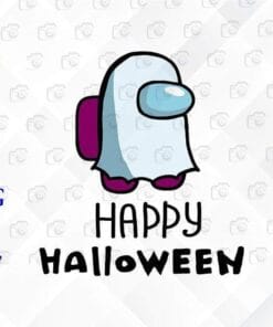 Happy Halloween Impostor, Among Us Game, Love Among Us, Among Us Character, Imposter, Crewmate, Among Us Lovers Layered Svg Eps Png Dxf