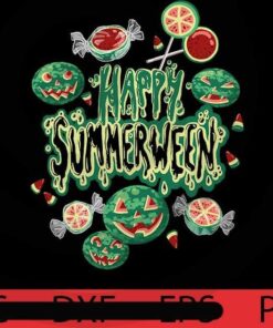 Happy Summerween, Halloween art, Happy 2021 Halloween, Halloween Theme, funny Halloween Gift, Customizable PNG