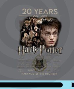 Harry Potter, 20 Years Anniversary, Thank You For The Memories, Hermione, Ron Weasley, Harry Potter Signature, film Customizable Png