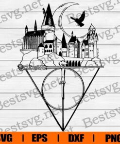 Harry Potter, Harry , Owl , Potter ,film, Other ,Hogwarts Castle , Harry Potter Fans Svg Eps Png Dxf