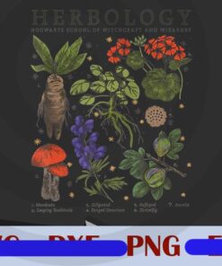 Harry Potter Herbology Plants, Movie, Herbology, Wizard, Plant, Funny Customizable Png