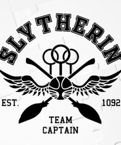 Harry Potter Slytherin, Est Team Captain 1092, Harry Potter,film, Harry Potter Lovers Layered Svg, Svg Eps Png Dxf