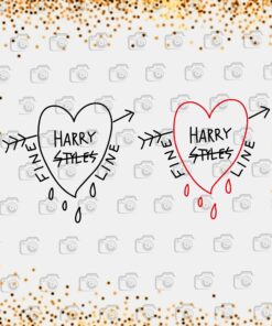 Harry Styles Fine Line, Harry Styles Heart, Harry Styles Fans, music, Layered SVG, DXF, PNG, EPS