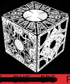 Hellraiser Box Simple, Halloween 2021 art, Happy 2021 Halloween, Halloween Theme, Scary Halloween Gift, Customizable PNG