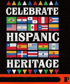 Hispanic countries flag, National Hispanic Heritage Month, The Caribbean, Spain, Mexico, Central and South America Language Culture Customizable PNG
