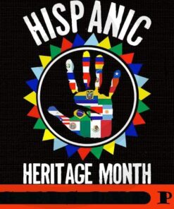 Hispanic , National Hispanic Heritage Month, Spain, Mexico, The Caribbean, Central and South America Culture Language, hand in circle Customizable PNG