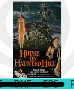 House on Haunted Hill, Halloween 2021, Halloween, 2021 Halloween, Halloween Theme, Cute Funny Scary Halloween, man woman Children gift, Customizable PNG