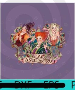 I put a spell on you , Halloween 2021, 2021 Halloween, Happy Halloween, Halloween Theme, Scary Halloween Art, Scary Halloween Art Gift, Customizable PNG