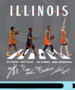 Illinois, Illinois Basketball, Ayo, Trent, Kofi, Giorgi, Signature, Men's Basketball, Basketball Lovers, IL Athletics, Customizable Png