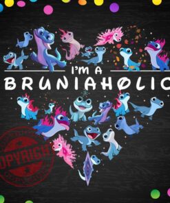 I'm A Bruni Aholic, Bruni Bruni, Aholic, Disney frozen, Frozen disney movie, Cute Bruni, Layered SVG, DXF, PNG, EPS
