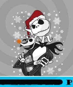 Jack Skellington Christmas Snow , The Nightmare Before Christmas, Halloween 2021, Disney Film, Customizable PNG