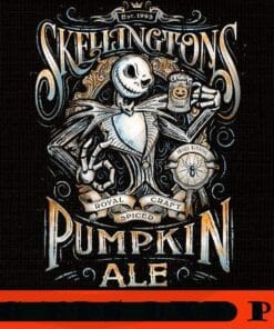Jack's Pumpkin Royal Craft Ale , The Nightmare Before Christmas, Halloween Disney Film, Scary Film, Halloween 2021, Customizable PNG