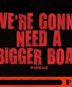 Jaws movie we're gonna need a bigger boat retro vintage design Birthday party gifts, Happy Halloween 2021, Horror Movie Horror Film, Halloween Movie, Scary Movie Art Customizable PNG