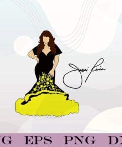 Jenni Rivera, La Jefa, Jenni, American Singer, Gift for Jenni Fans, Jenni Art, Jenni Signature,music, Layered Svg, Svg Eps Png Dxf