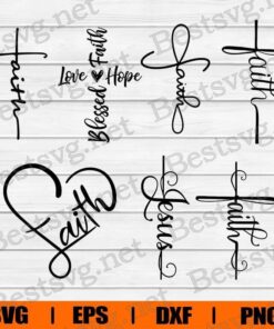 Jesus , Christian, Faith , Church, Disciple, Love,Grace, God Svg, Svg Eps Png Dxf