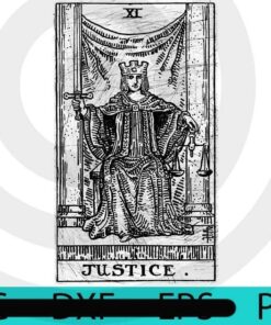 Justice Tarot Card , Halloween 2021, 2021 Halloween, Halloween Theme, Halloween, Cute Art, Funny Halloween, Scary Halloween, Halloween gift, Customizable PNG