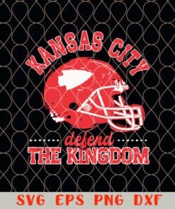 Kansas City Defend The KingDom, Chiefs Defend The Kingdom, Super Bowl LV, Super Bowl LV 2021 Champion, Chiefs Super Bowl, Kansas City Chiefs, sport, Chiefs Layered Svg Eps Png Dxf
