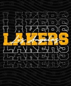 Lakers Logo, Lakers Sicker, Los Angeles, Stylized Word, men, woman,Layered Svg Eps Png Dxf