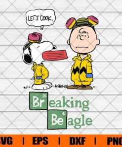 Let's Cook Breaking Beagle, Breaking Beagle, Season 3, Let's Cook, Breaking Bad, Layered SVG, DXF, PNG, EPS