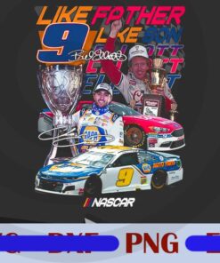 Like Father Like Son Winston Cup champion Customizable Png