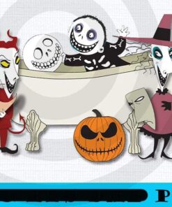 Lock, Shock, and Barrel Sticker, Happy Christmas X-mas, Christmas Day, Christmas Gift, Customizable PNG