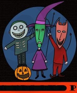 Lock Shock and Barrel, The Nightmare Before Christmas, Halloween Disney Film, Halloween 2021, Scary Film, Customizable PNG
