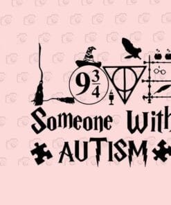Love Someone With Autism, Autism Hogward, Autism Harry Potter Style, Autism Awareness, Math, Love Math, Layered Svg Eps Png Dxf