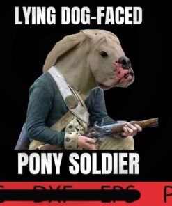 Lying Dog Faced Pony Soldier, Halloween 2021, Halloween, Halloween Theme, Halloween Gift, 2021 Halloween, Halloween Art Gift, Customizable PNG