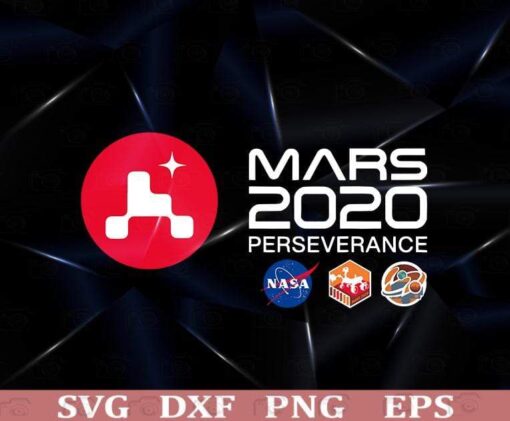 Mars 2020 Perseverance, Mars Rover Mission, Perseverance Mars Rover, Mars 2020 Nasa, Perseverance Mars Rover, science, Layered Svg Eps Png Dxf