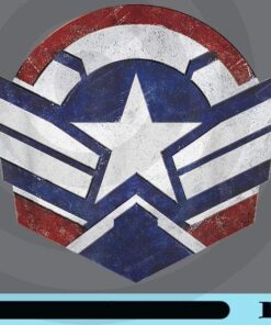 Marvel, Falcon Winter, The Soldier, Wings Shield Logo, Captain America, movie Customizable Png