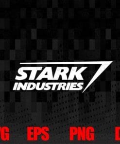 Marvel, Stark Industries Logo Graphic, Iron Man, Avengers Gift, Marvel Lovers, Gift for Man, Iron Man Fan, SVG PNG DXF, EPS, PDF