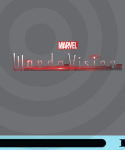 Marvel WandaVision Official Logo, The Scarlet Witch, Wanda Maximoff, Super Hero, Marvel Lovers, Marvel Comics, Customizable Png