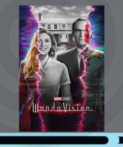Marvel, WandaVision, Wanda Vision Series Poster, Marvel Series Fans, movie Customizable Png