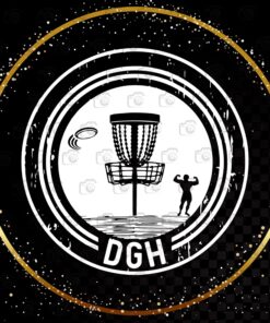 Mens Disc Golf Hunks DGH, Funny Golfer, Golfing Basket Game, Disc Golf, Layered SVG, DXF, PNG, EPS