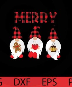 merry Christmas gnomes bundle, Happy Christmas, Cute sweet Funny Gnomes Customizable Layered Svg, Svg Eps Png Dxf