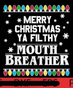 Merry Christmas Mouth breather, Halloween art, Happy 2021 Halloween, Halloween Theme, funny Halloween Gift, Customizable PNG
