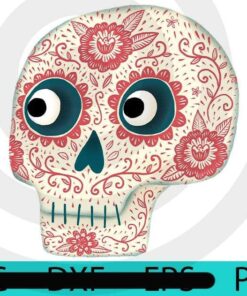 Mexican Dia de los Muertos skull , Halloween 2021, 2021 Halloween, Happy Halloween, Halloween Theme, Scary Halloween Art, Scary Halloween Art Gift, Customizable PNG