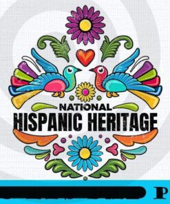 Mexican Heritage, National Hispanic Heritage Month, Spain, Mexico, The Caribbean, Central and South America Language Culture Customizable PNG