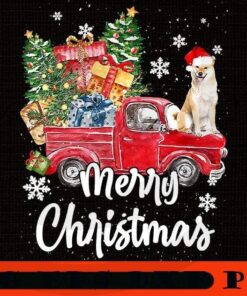mFunny Akita Inu Ride Red Truck Merry Christmas Pajama Essential, Happy Christmas Christmas Truck X-mas, Christmas Day, Cute Christmas Gift, Customizable PNG