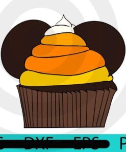 Mickey Cupcake, Halloween 2021, Mickey, Disney, Halloween, Halloween Art, Halloween, Funny cute scary Art, 2021 halloween, 2021 halloween gift, halloween theme, gift for man woman, Customizable PNG