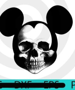 MICKEY THE SKULL, Mickey, SKULL, Disney, Halloween, Halloween 2021, Halloween Art, Halloween, Funny cute scary Art, 2021 halloween, 2021 halloween gift, halloween theme, gift for man woman, Customizable PNG
