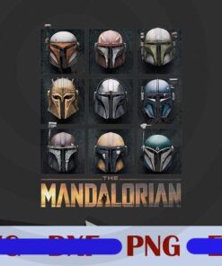 Movie Star Wars The Mandalorian Helmet Box Up Men Gift Customizable Layered png