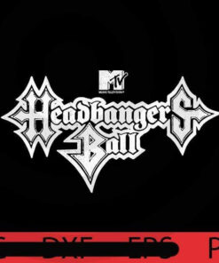 MTV Headbangers Ball, Halloween 2021 art, Happy 2021 Halloween, Halloween Theme, Scary Halloween Gift, Customizable PNG