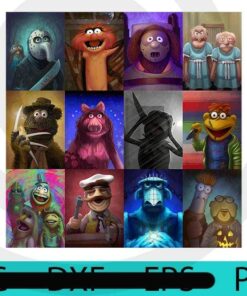 Muppet Maniacs Series , Halloween 2021, Halloween, Halloween Theme, Halloween Art, 2021 Halloween, Halloween Gift, Man woman gift, Customizable PNG