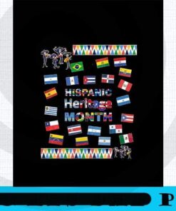 National Hispanic Heritage Month, Hispanic countries flag Spain, Mexico, The Caribbean, Central and South America Language Culture Customizable PNG